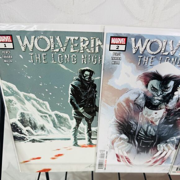 Wolverine X Isle 1-5 & Long Night 1-5 Mini Series Lot X-Men - Picture 2 of 7